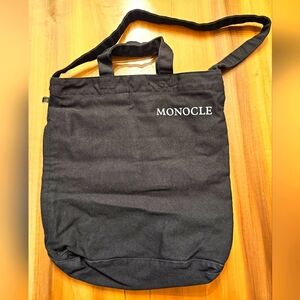 Monocle Voyage Black Tote Bag